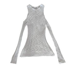 Cozy Casual Sweater Womens Small Medium Casual Preppy Boho Y2K Classic Neutral